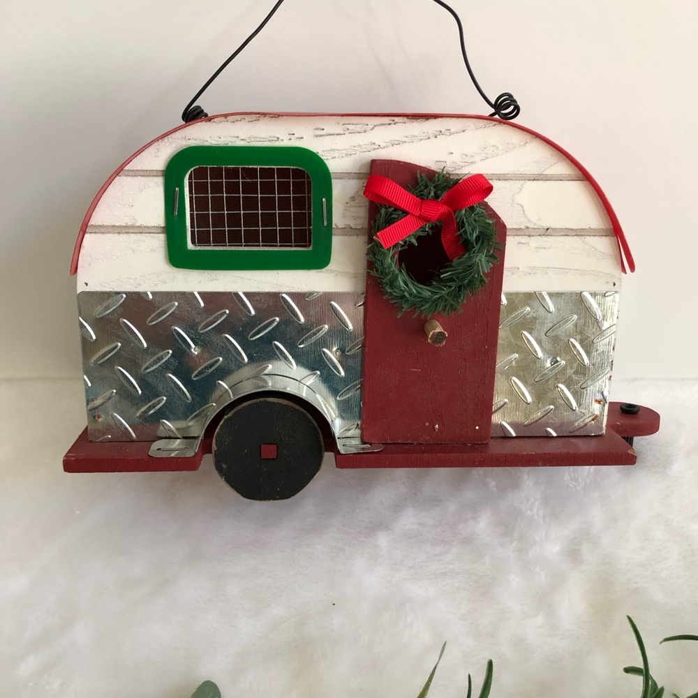 Holiday Lane Christmas Cheer Camper, New